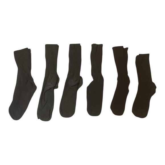 Other - Black Athletic Sock Bundle Men’s Size Large